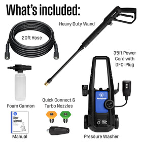 Westinghouse ePX3050 quick-connect nozzles ready for use