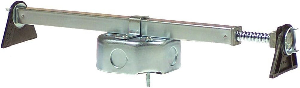 Westinghouse Saf-T-Brace teeth lock ensures secure joist engagement for stable mounting.