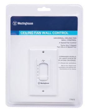 Westinghouse wall control two-wire installation to replace a toggle switch easily.