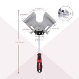 Durable aluminum alloy die-cast WETOLS clamp for lasting use.
