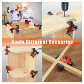 WETOLS orange corner clamp finish for high visibility