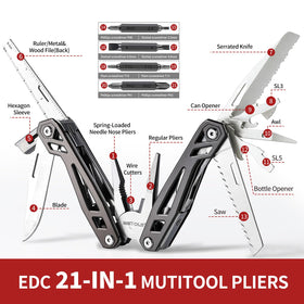 WETOLS self-locking pliers in use for secure grip