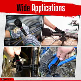WETT 72-tooth ratchet enabling precise, smooth operation