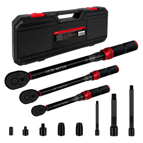 WETT torque wrench set in sturdy case for organized car maintenance