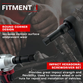 WETT compact 20-piece hex kit fits mobile work environments.