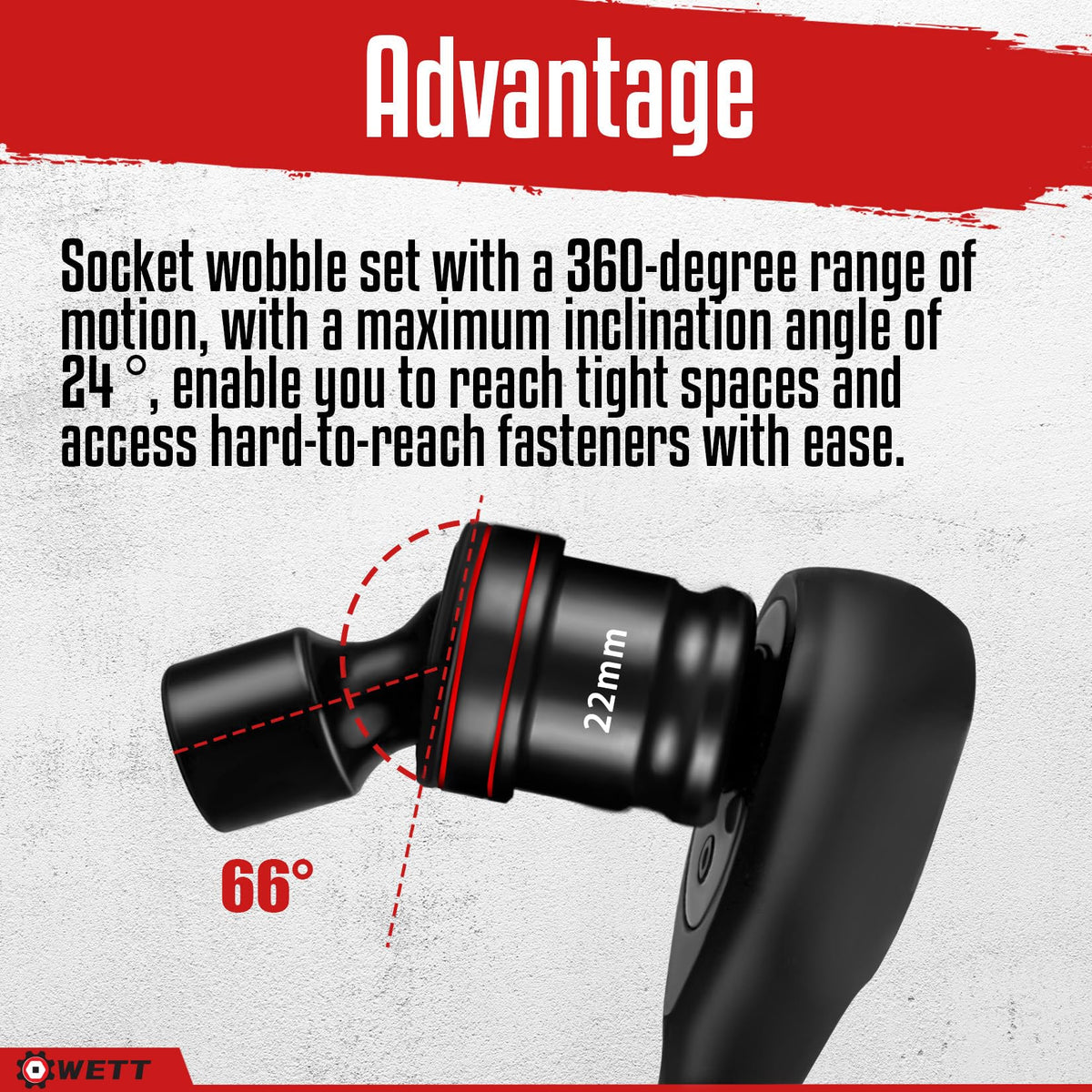 Compatible with electric ratchets and hand wrenches for versatility