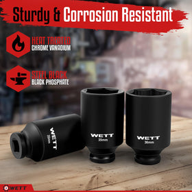 WETT deep socket 31mm for high-torque maintenance tasks