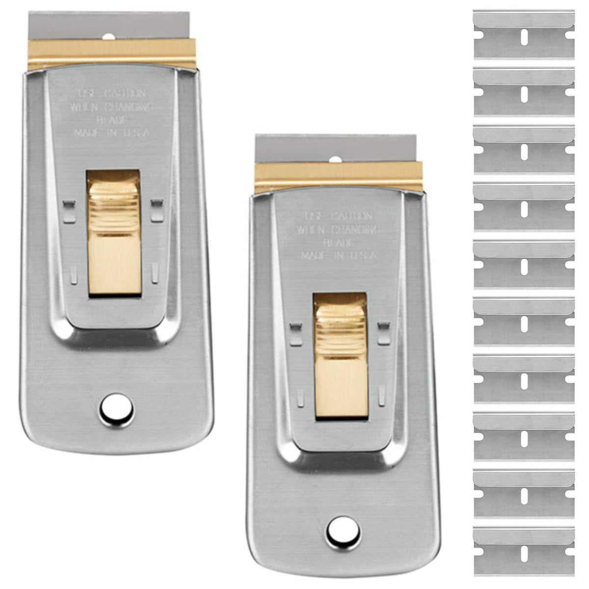 WEUPE Razor Scraper blade storage and guards for safe keeping