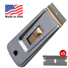 WEUPE Razor Blade Scraper Tools safety blade guard for safe, controlled use