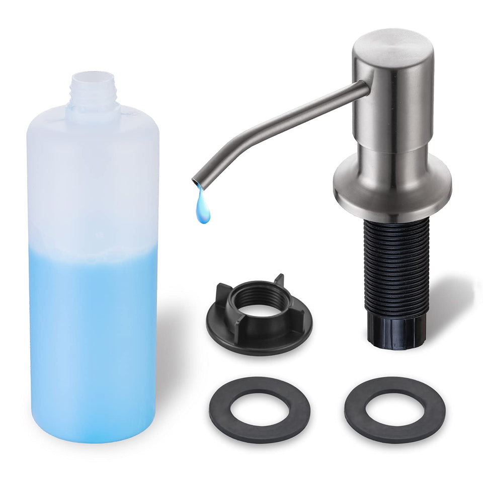WEWE built-in soap dispenser with top-fill design for convenient refilling
