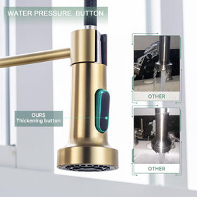 Deck plate included with WEWE faucet for flexible 1-hole or 3-hole installation.