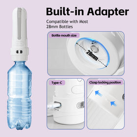 WeWi HLTH bidet with quiet motor for discreet use anywhere.