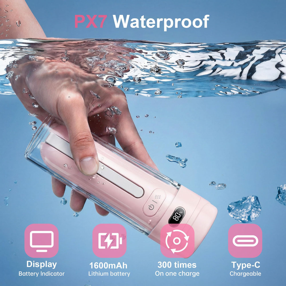 Travel-ready with WeWi HLTH bidet for office and camping use