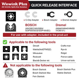 WEWINK PLUS finger sanding pads 148pcs for precise corner work.