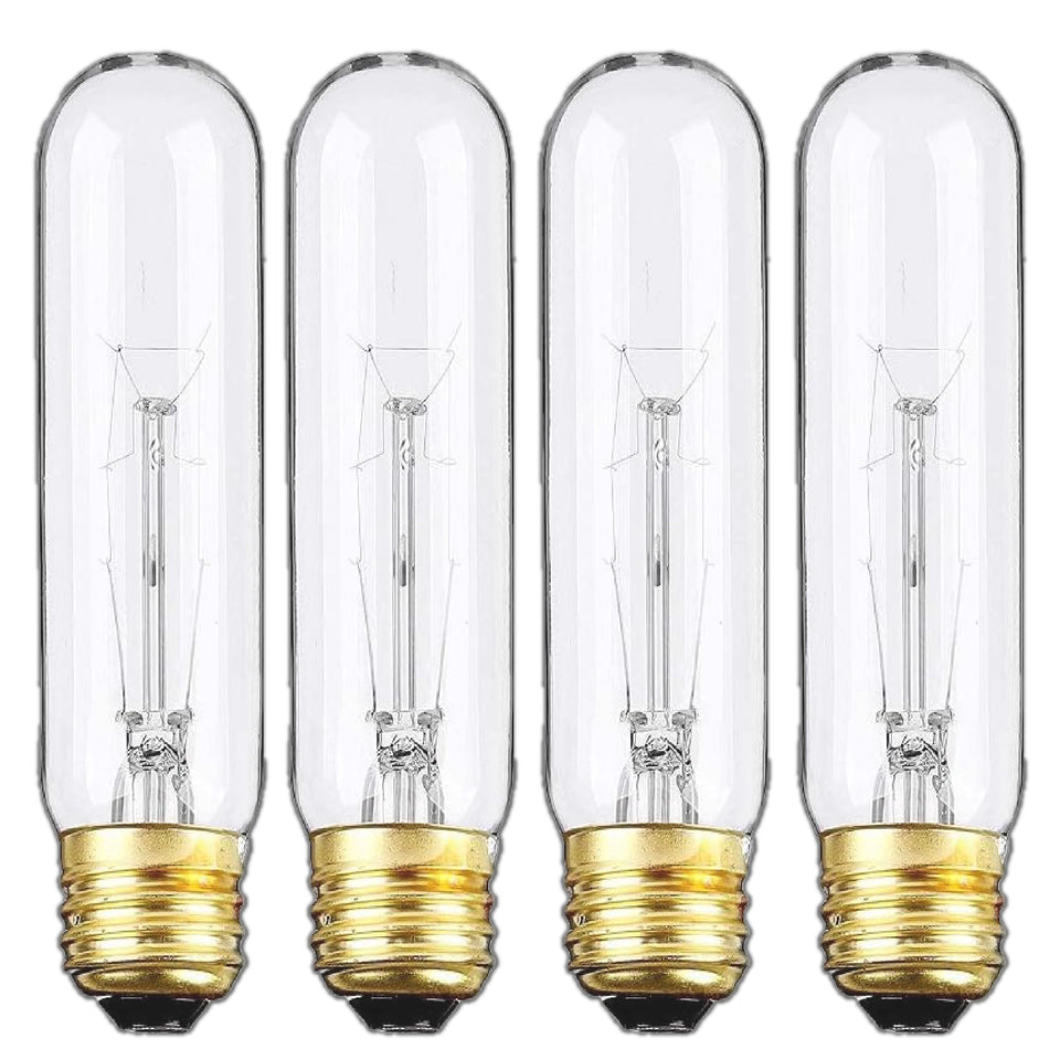 Weyolin Edison bulbs with clear glass in a showcase creating warm inviting light