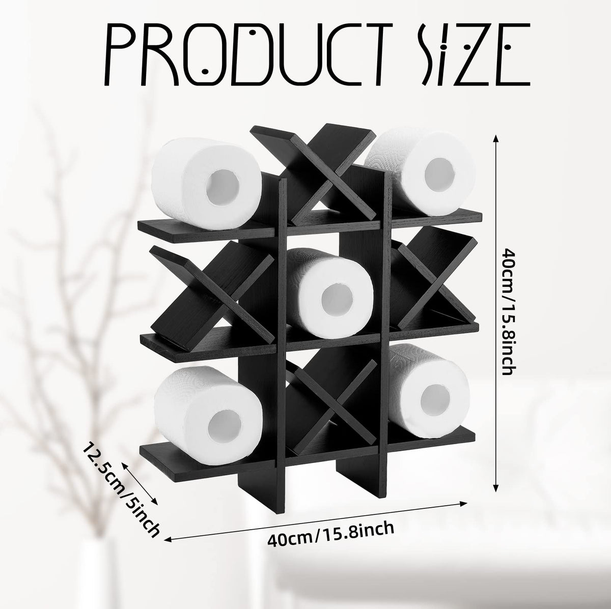 Weysat tic tac toe wood grain detail highlights rustic design and durability.