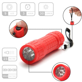 Whaply includes 90 AAA batteries for extended use