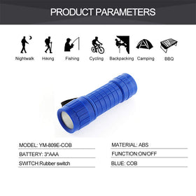 Whaply kids-friendly flashlight ideal for night reading and safety