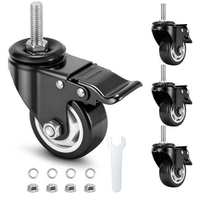 WHARSTM 3-inch caster wheels set four for easy mobility of heavy equipment.