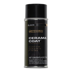 Wheeler Cerama-Coat spray on ceramic coating on metal for matte, durable protection.