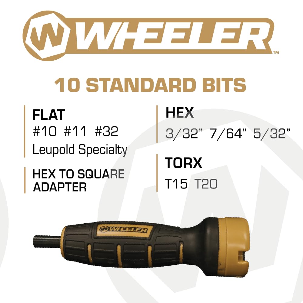 Wheeler FAT wrench audible indicator signaling target torque reached