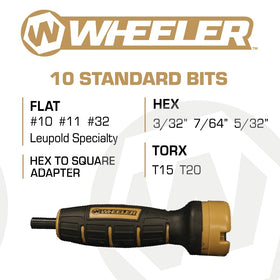 Wheeler FAT wrench audible indicator signaling target torque reached