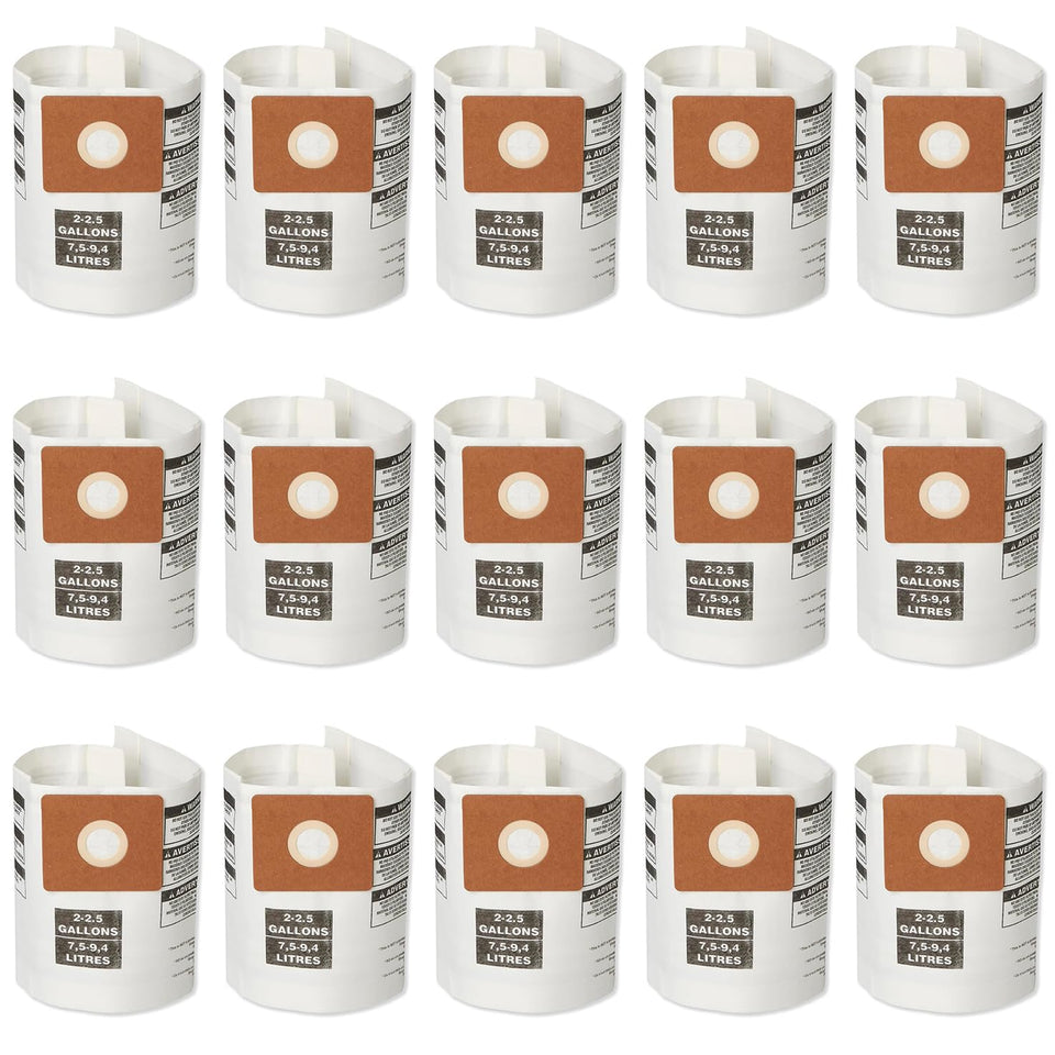 WHI-GN 90668 Type B bags in packaging for quick replacement in 2-2.5 gallon vacuums