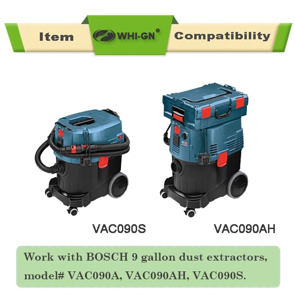 WHI-GN VB090F dimensions fit BOSCH 9-gallon can