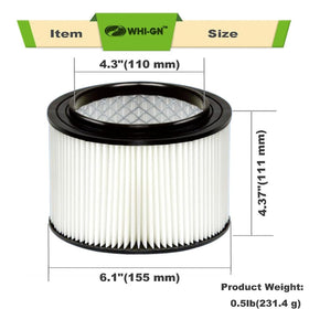WHI-GN VFCF debris-capture performance for reliable vacuum cleanup
