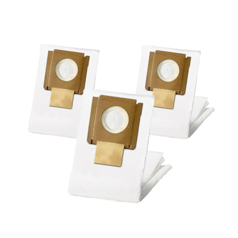 WHI-GN VKCB001 fleece filter bags, three-pack, for Vacmaster, capturing fine dust and dander.