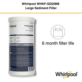 Whirlpool NSF-certified filtration meets safety and quality standards