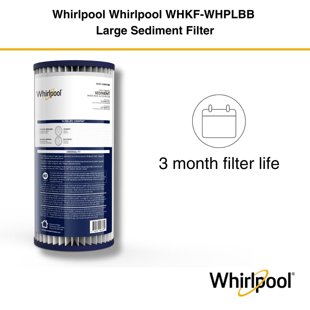 Whirlpool WHKF-WHPLBB replacement guide helps schedule maintenance.