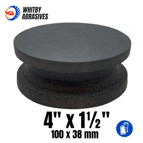 Whitby Abrasives lawn mower blade sharpener used for routine maintenance