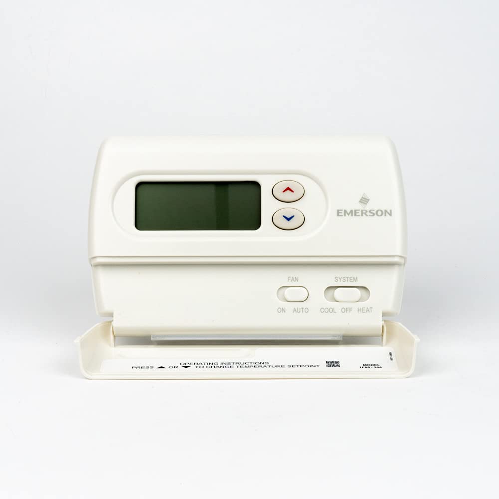 White-Rodgers Emerson 1F86-344 back panel for installation access