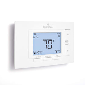 White-Rodgers Emerson 1F85U-22PR back panel for quick, secure wiring during installation
