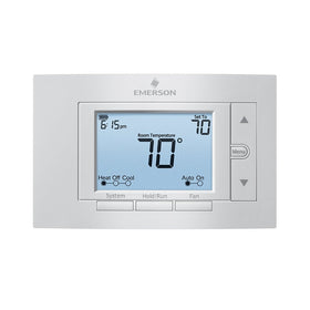 White-Rodgers Emerson 1F85U-22PR front display showing large numbers for easy viewing in dim light