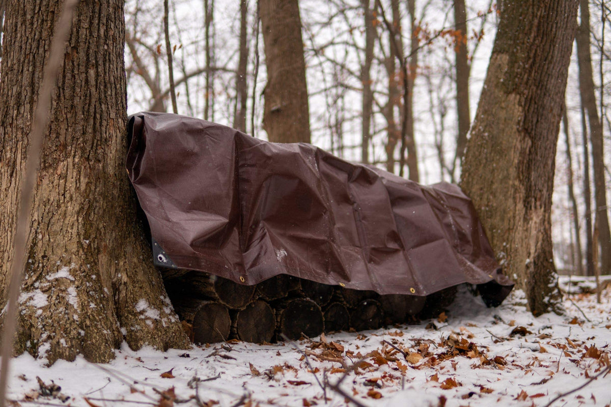 WHITEDUCK construction and emergency tarp for quick shelter or ground cover