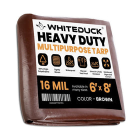 WHITEDUCK tarp cover 6x8 demonstrates durable construction for long-lasting outdoor protection