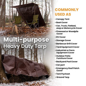 WHITEDUCK UV resistant tarp protects surfaces from sun exposure