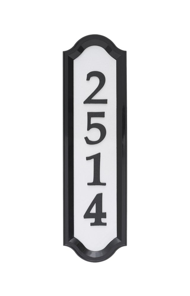 Whitehall Nite Bright address sign dual sided visibility from multiple angles
