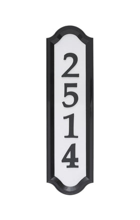 Whitehall Nite Bright address sign dual sided visibility from multiple angles