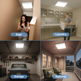 WhitePoplar ideal for closet, pantry, bathroom, and hallway lighting