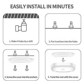 WhitePoplar motion sensor ceiling light in hallway activating at night