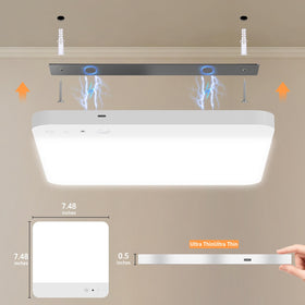 WhitePoplar screw-mount option provides a permanent fixed install