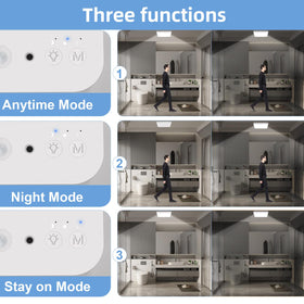 WhitePoplar three-mode motion sensor adapts to day or night use