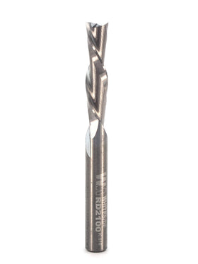 Whiteside RD2100 downcut spiral edge improves top surface finish.