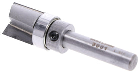 Whiteside router bit delivers a smooth, repeatable finish on template work.