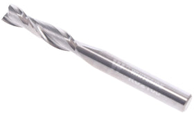 Whiteside RU2100 spiral upcut plunging capability in action for grooves