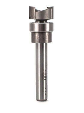 Whiteside template bit edge routing example shows clean edge results