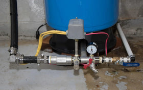 WHK well pump setup with this switch enables steady water pressure